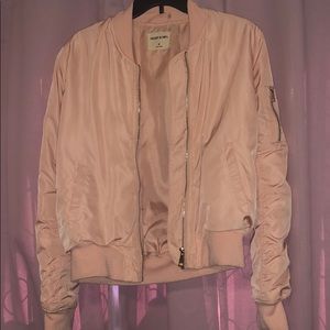 Heart & Hips pink bomber jacket